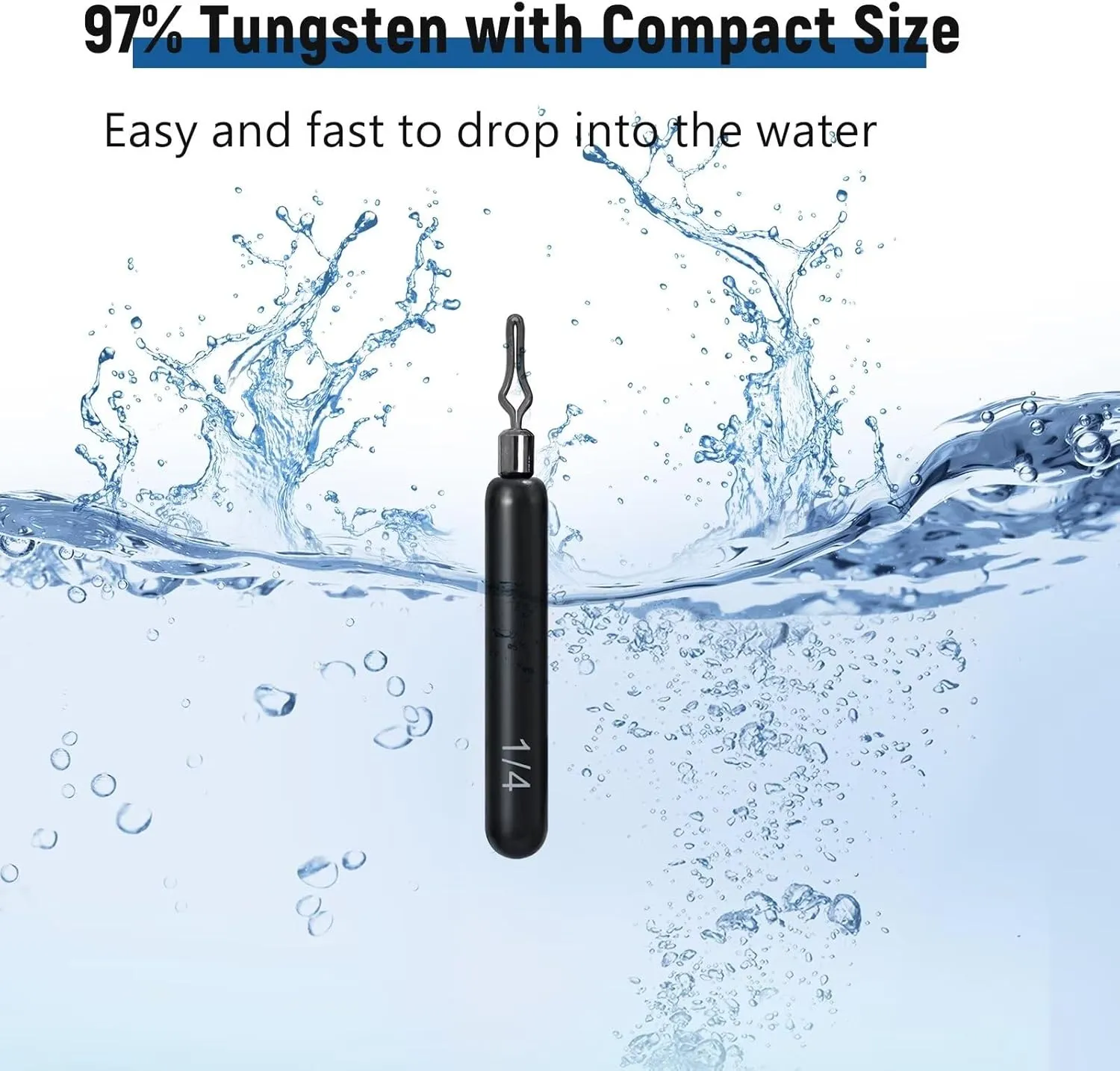 12Pcs Tungsten Drop Shot Weights Sinkers for Bass Fishing, Tungsten Dropshot Fishing Weights