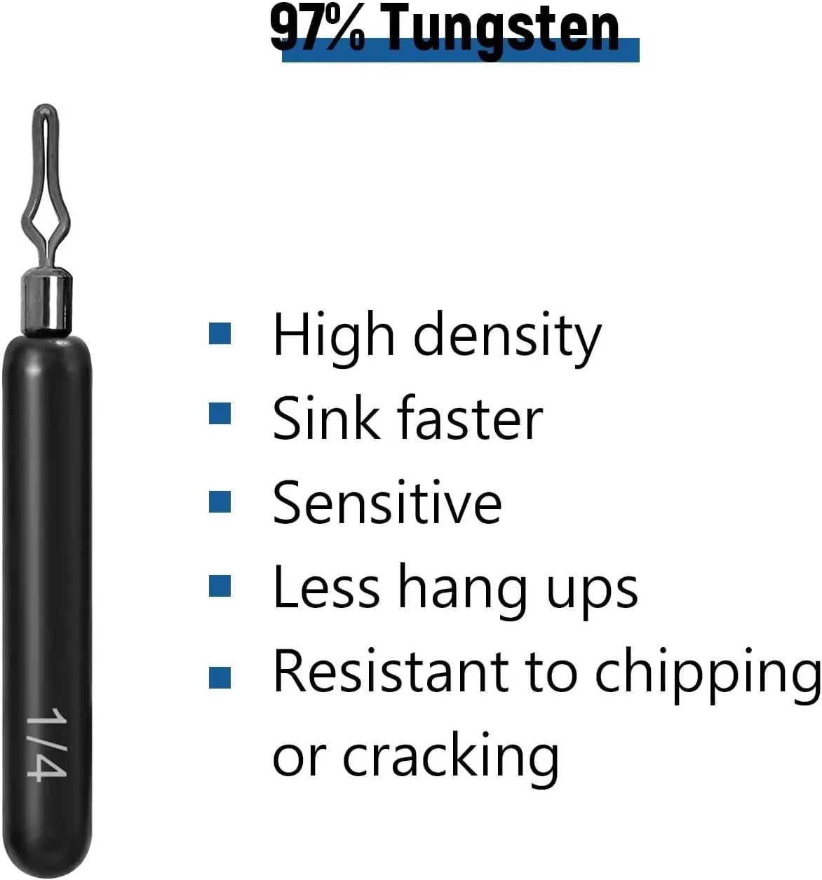 12Pcs Tungsten Drop Shot Weights Sinkers for Bass Fishing, Tungsten Dropshot Fishing Weights