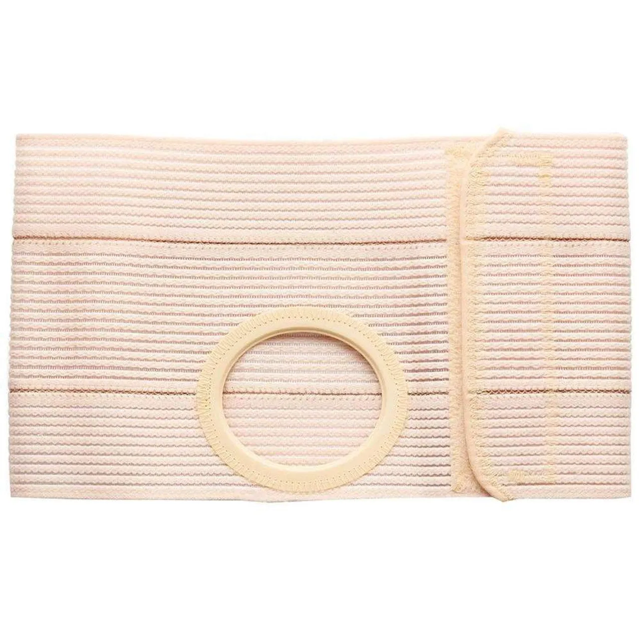 8" Right, Beige, Cool Comfort, Nu-Form Belt, Large, 3-3/8" Opening Placed 1-1/2" From Bottom
