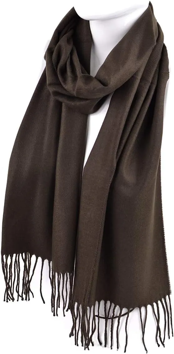boxed-gifts Cold Weather Winter Scarves for Men & Women - Cashmere Like Acrylic Long Soft Scarves