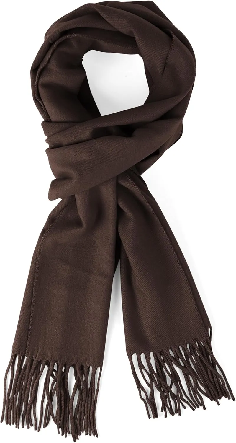boxed-gifts Cold Weather Winter Scarves for Men & Women - Cashmere Like Acrylic Long Soft Scarves