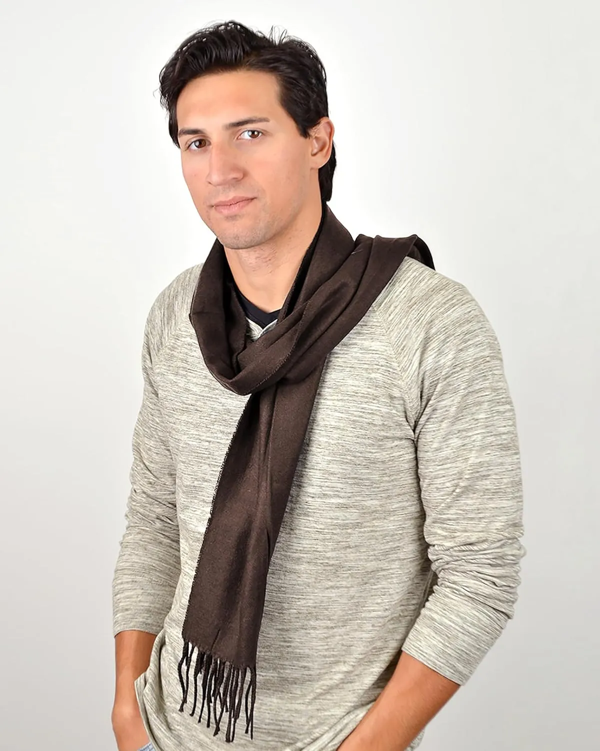 boxed-gifts Cold Weather Winter Scarves for Men & Women - Cashmere Like Acrylic Long Soft Scarves