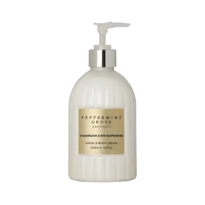 Champagne & Red Raspberries Hand & Body Cream 500ml