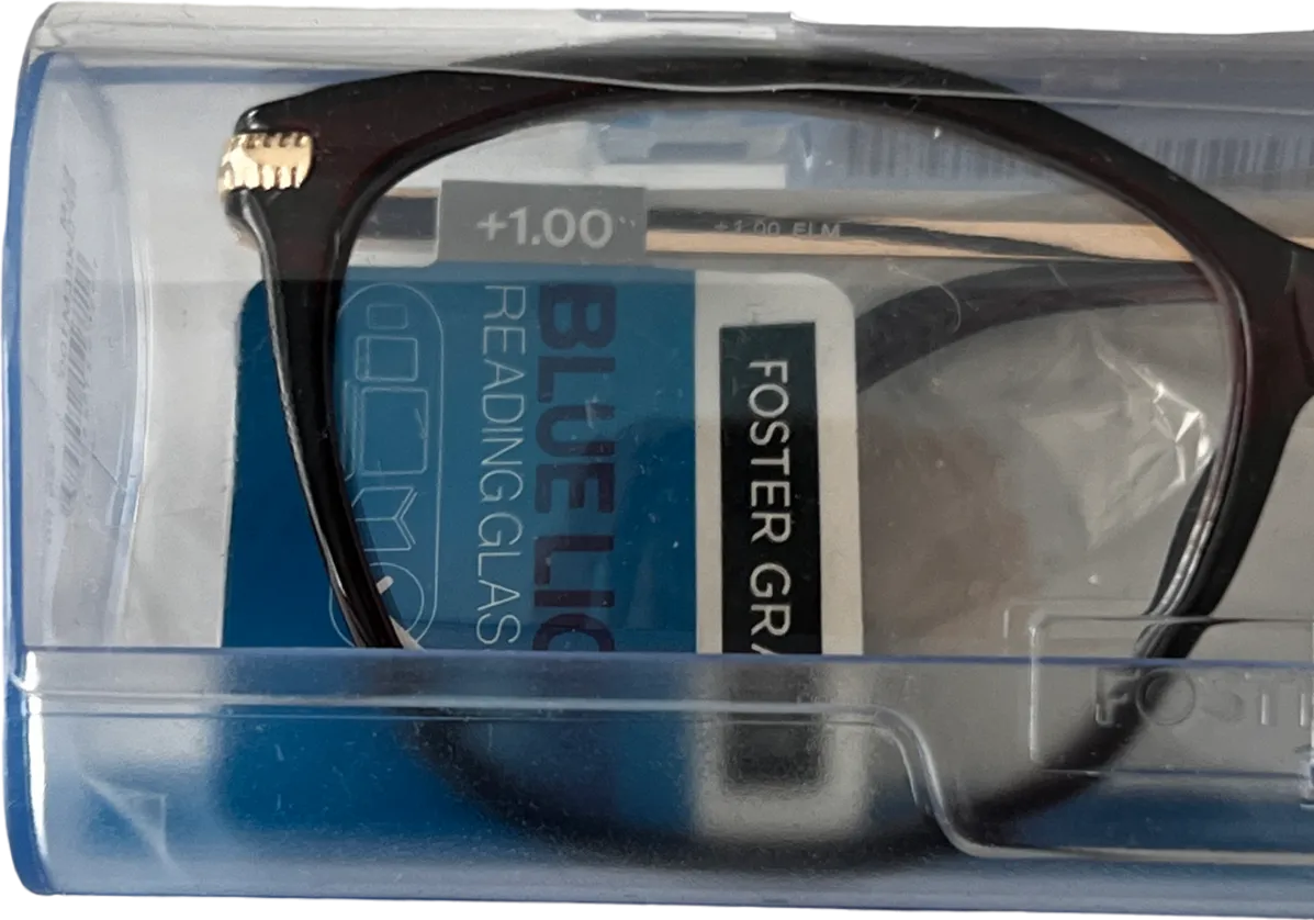 Foster Grant  Elm Lenses Reading Glasses  Brown/red  1