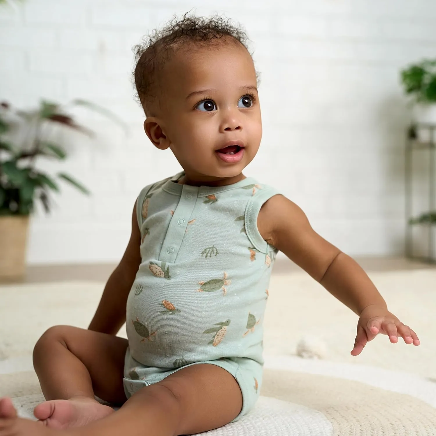 Gerber Baby Boys Multi-Pack Sleeveless Onesies Bodysuit