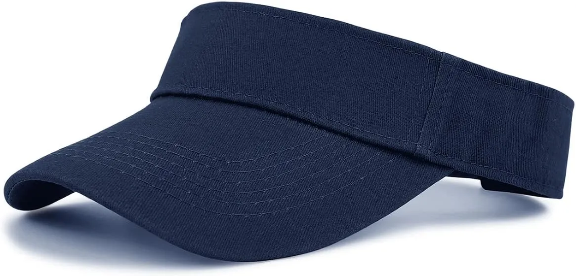 Komorebi Visors for Women Unisex Sun Visor Hats Adjustable Running Caps Summer Sun Protection Tennis Hat for Sports