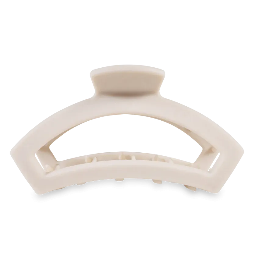 Large Teleties Open Claw Clip - Toasted