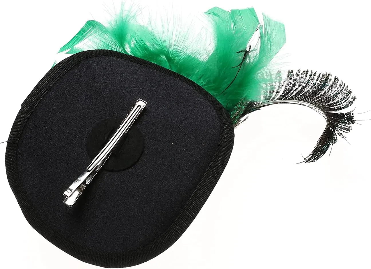 LATIMOON Fascinators Hat for Women Tea Party Headband Mini top Hats Cocktail Flower Mesh Feathers Hair Clip