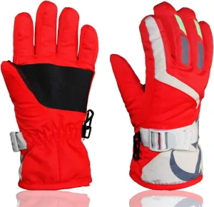 Lovely Ski Gloves Winter Outdoor Snow Warm Mitten for Kids Boys and Girls (1-4 years)
