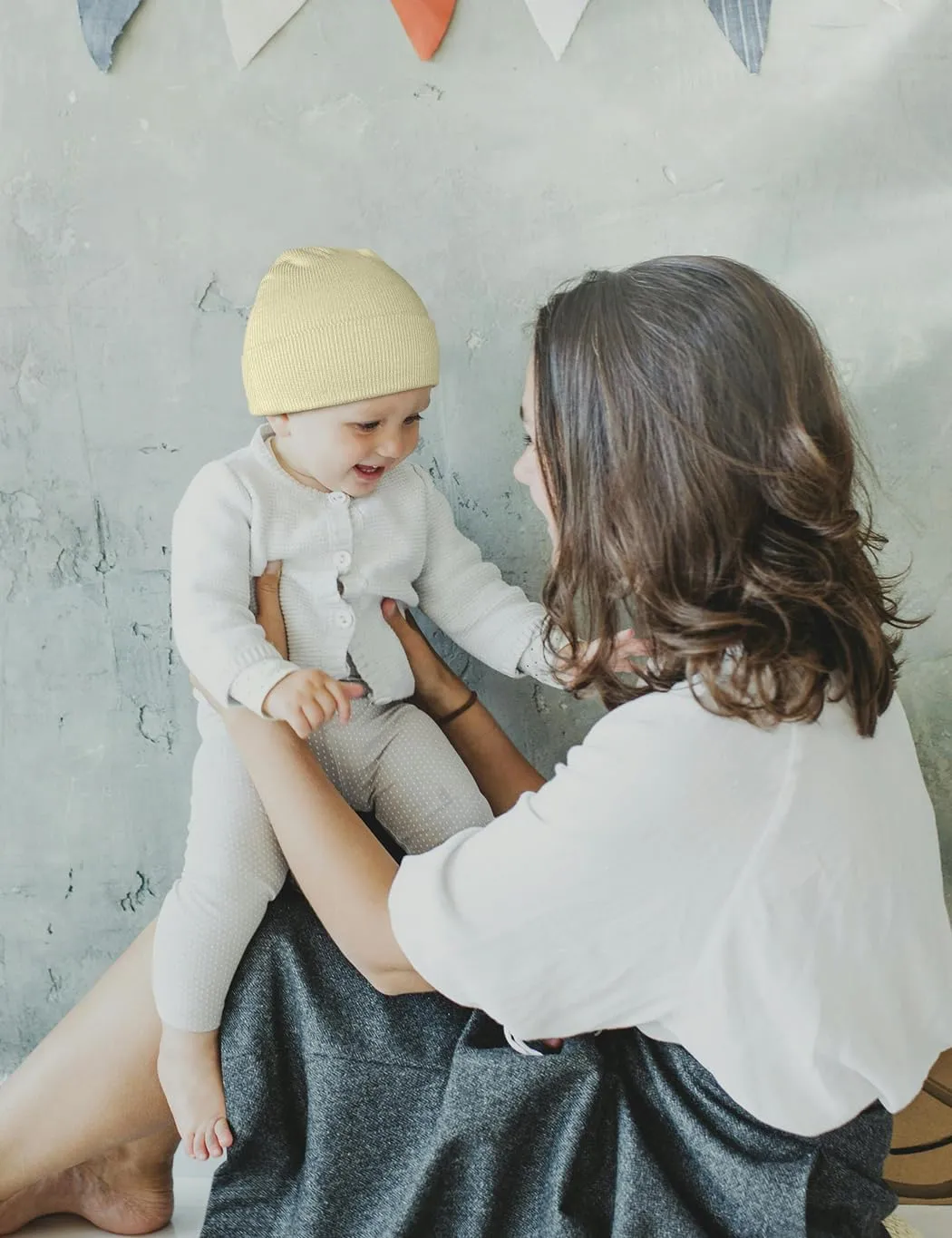 Neutral Baby Beanie Hats for Unisex, Solid Baby Girls Boys Beanies Cap for Newborn, Baby, Infant, Toddler