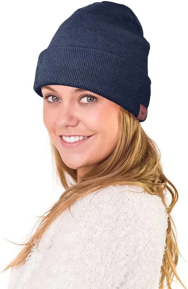 OZERO Winter Beanie Daily Hat - Thermal Polar Fleece Ski Stocking Skull Cap for Men and Women