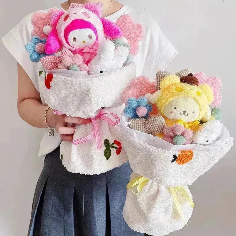 Sanrio My Melody Kuromi Hello Kitty Bouquet