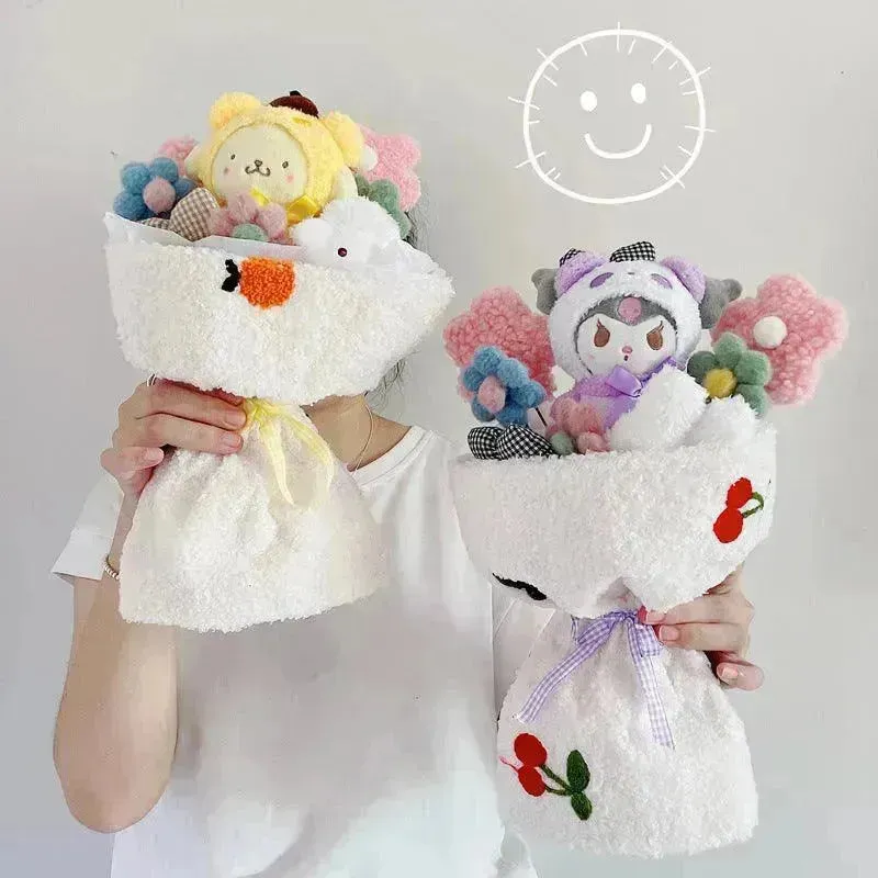 Sanrio My Melody Kuromi Hello Kitty Bouquet
