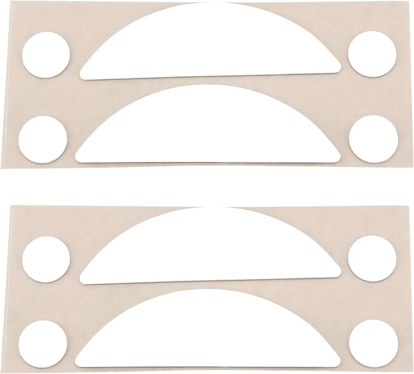 The Lord of the Tools 2 Set White Mouse Feet Silent Replacement Pads Skates Glide Feet PTFE Compatible with Logitech M590 Multi-Device Wireless Mouse