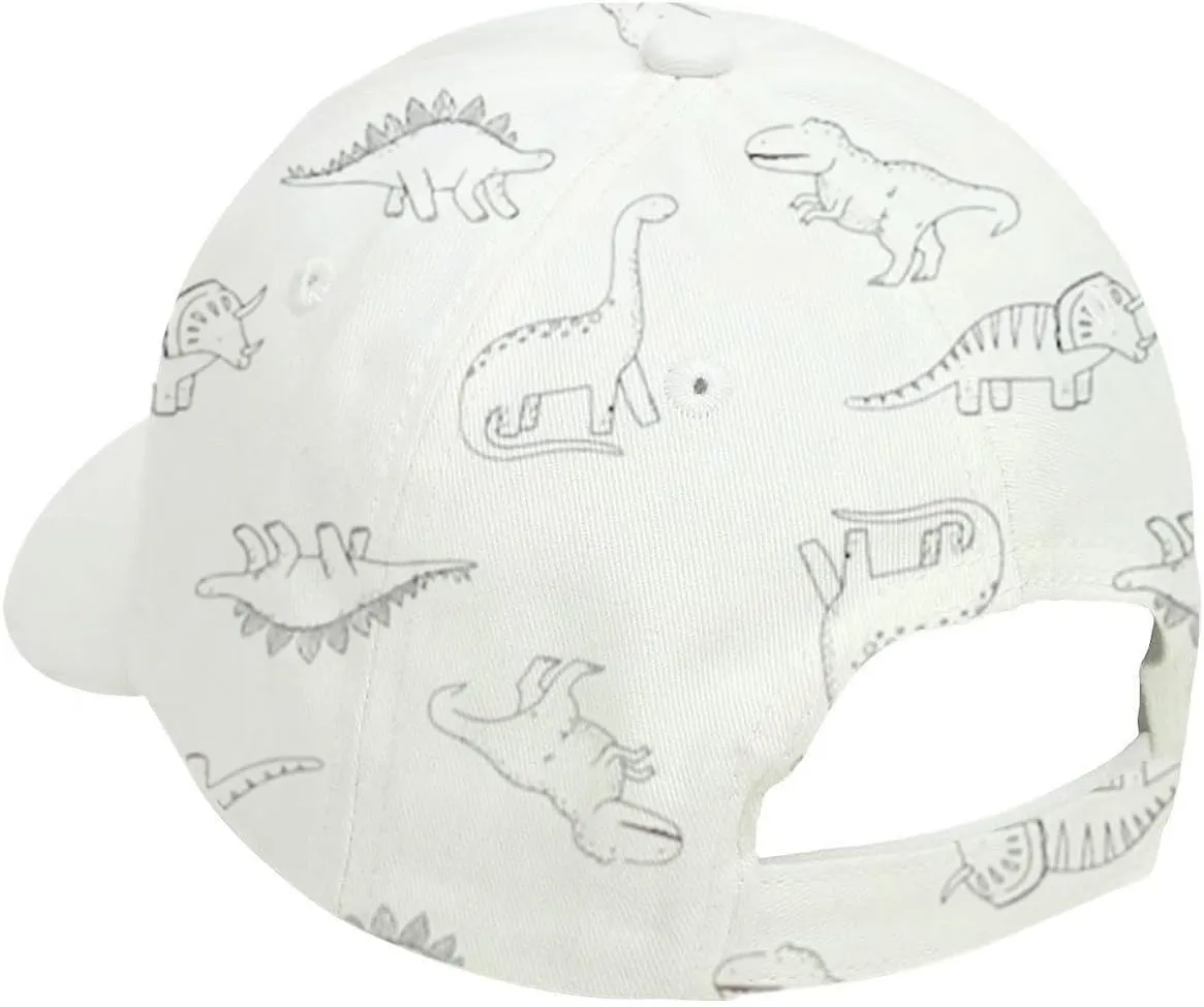 Urban Virgin Toddler Baseball Hat Baby Boys Cap Girls Adjustable Dinosaur Baseball Hats Kids Boy Caps Toddler Sun Hats