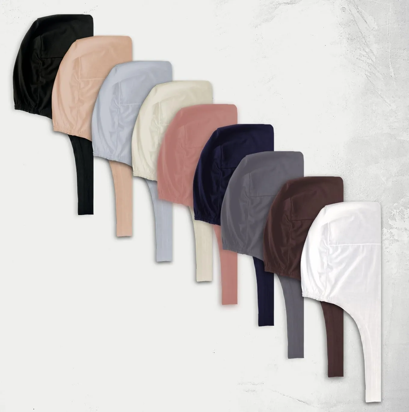 Women Under Scarf Hat Hijab Cap Islamic Hijab Undercap Hijab Bonnet Cap Muslim Inner Beanies Hat Underscarf Turban