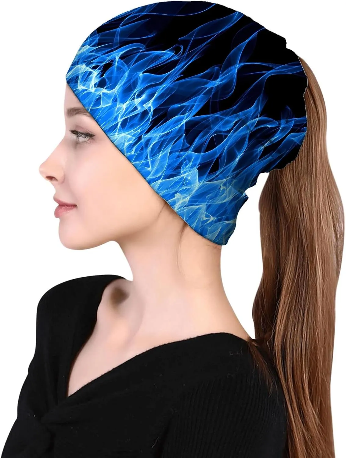 Women's Slouchy Beanie Hat Cute Turban Hats Cancer Headwear Caps Baggy Skull Sleep Scarf